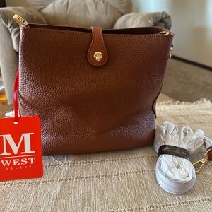 Montana West Brown Crossbody Women's Bag